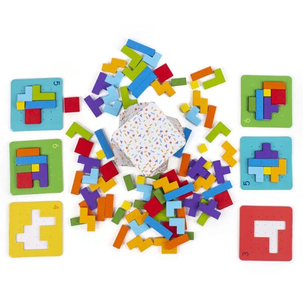 Wholesale Wooden Jigsaw Puzzle Educational Toy for Kids Parent-Child Focus and Logic Training Game Early Learning Fun
