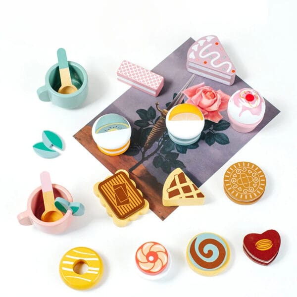 Wholesale Wooden Pretend Kitchen Toys for Kids MDF Solid Wood Simulation Juicer and Kitchen Utensils for Interactive Play