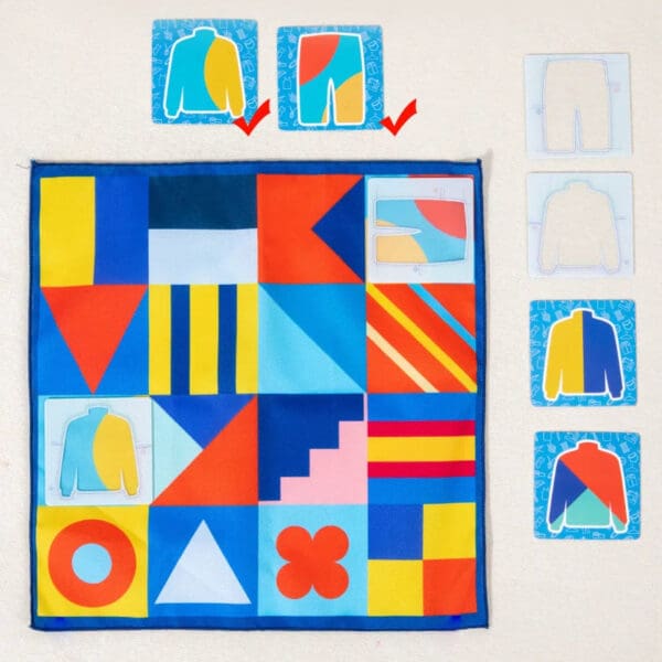 Wholesale Wooden Color Matching Game Tailor Educational Toy for Kids Early Learning Shape and Color Cognition Dropshipping