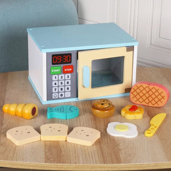 Wholesale Wooden Pretend Play Toys Kitchen Simulation Food Mixer Educational Toy for Kids Early Learning Dropshipping