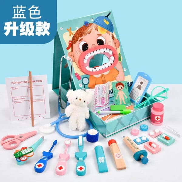 Wholesale Educational Wooden Doctor Kits - Pretend Play Medical Toys for Toddlers