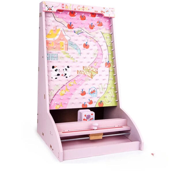 Wholesale Wooden Catching Ball Game Machine Fun High Quality Early Education Gift Montessori Wooden Toys Dropshipping