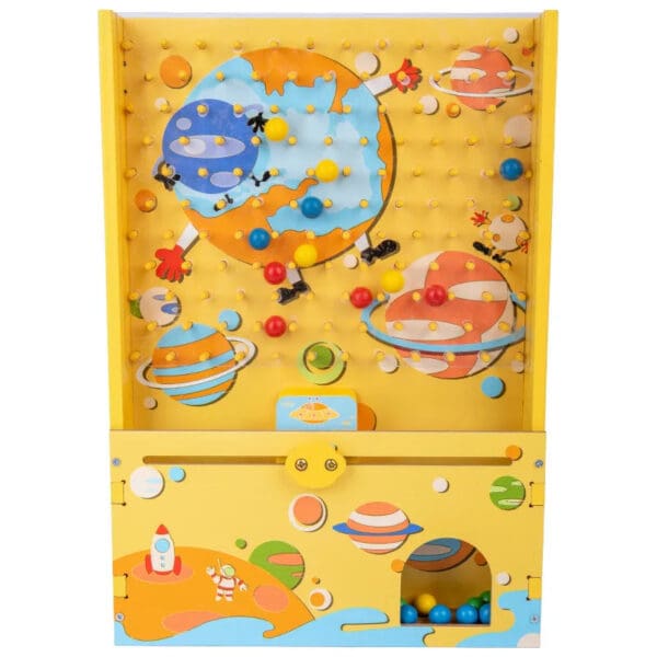 Wholesale Wooden Catching Ball Game Machine Fun High Quality Early Education Gift Montessori Wooden Toys Dropshipping