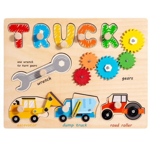 Wholesale Wooden Busy Board Educational Toy for Kids Puzzle Board with Grasping Tools 3D Learning and Cognitive Development Fun